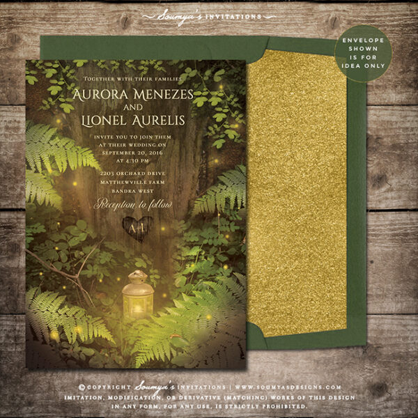 Enchanted Forest Invitations