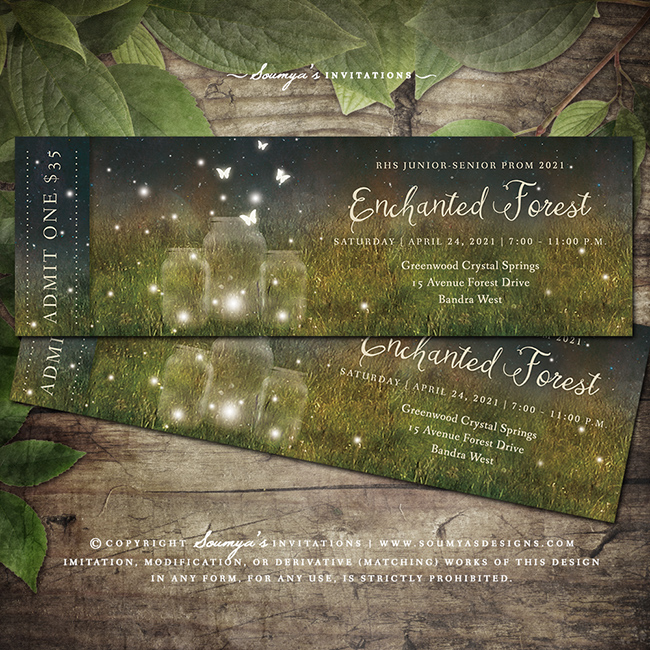 Enchanted Forest Prom Tickets