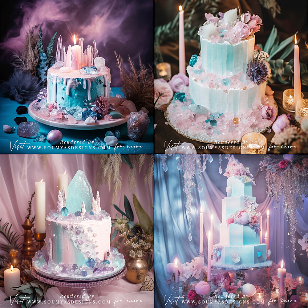 Fantasy Enchanted Forest Theme Cakes by Soumya's Designs