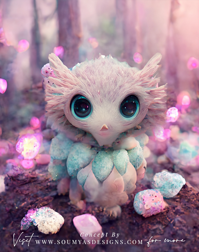 Fantasy Enchanted Forest Theme Creature Concept by Soumya's Designs